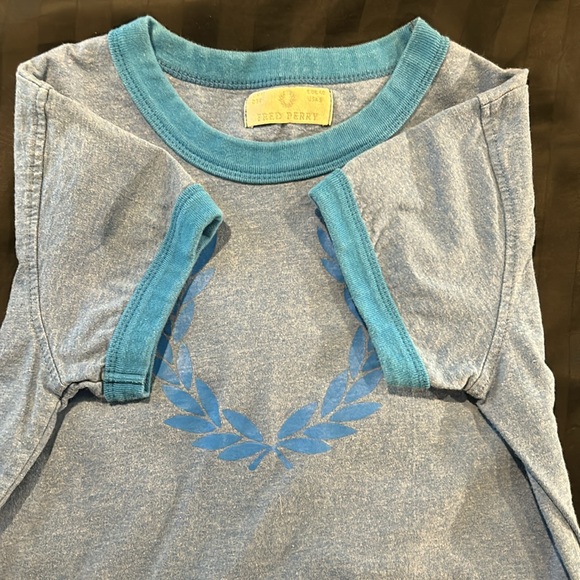 Fred Perry youth size 12 ringer t shirt - Picture 2 of 3